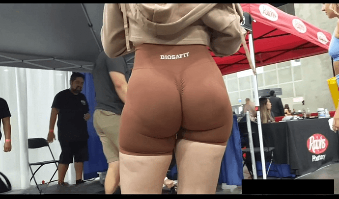 Brown Shorts Bubble Butt Fit Goddess [Non-OC] - Photo 1