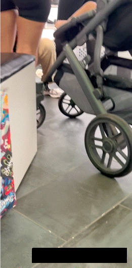 SHOE SHOPPING LATINA MILF in TIGHT ROMPER - Photo 6