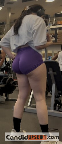 Insane Gym Latina in Purple Spandex (personal favorite) - Photo 9