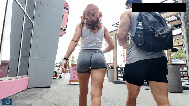 (NON OC) Redhead Bubble Butt Tight Shorts - Photo 6